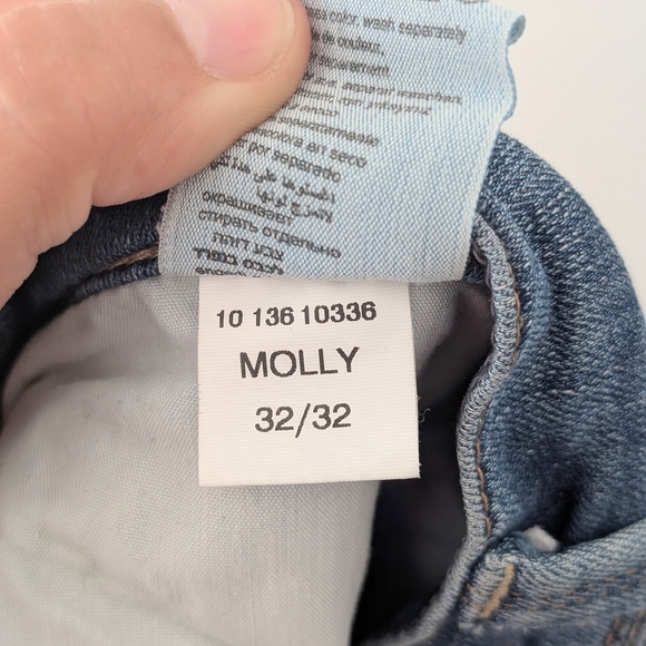 Mavi Women's Molly Bootcut Jeans in Classic Blue ~ Size 32 x 32 - Picture 13 of 16